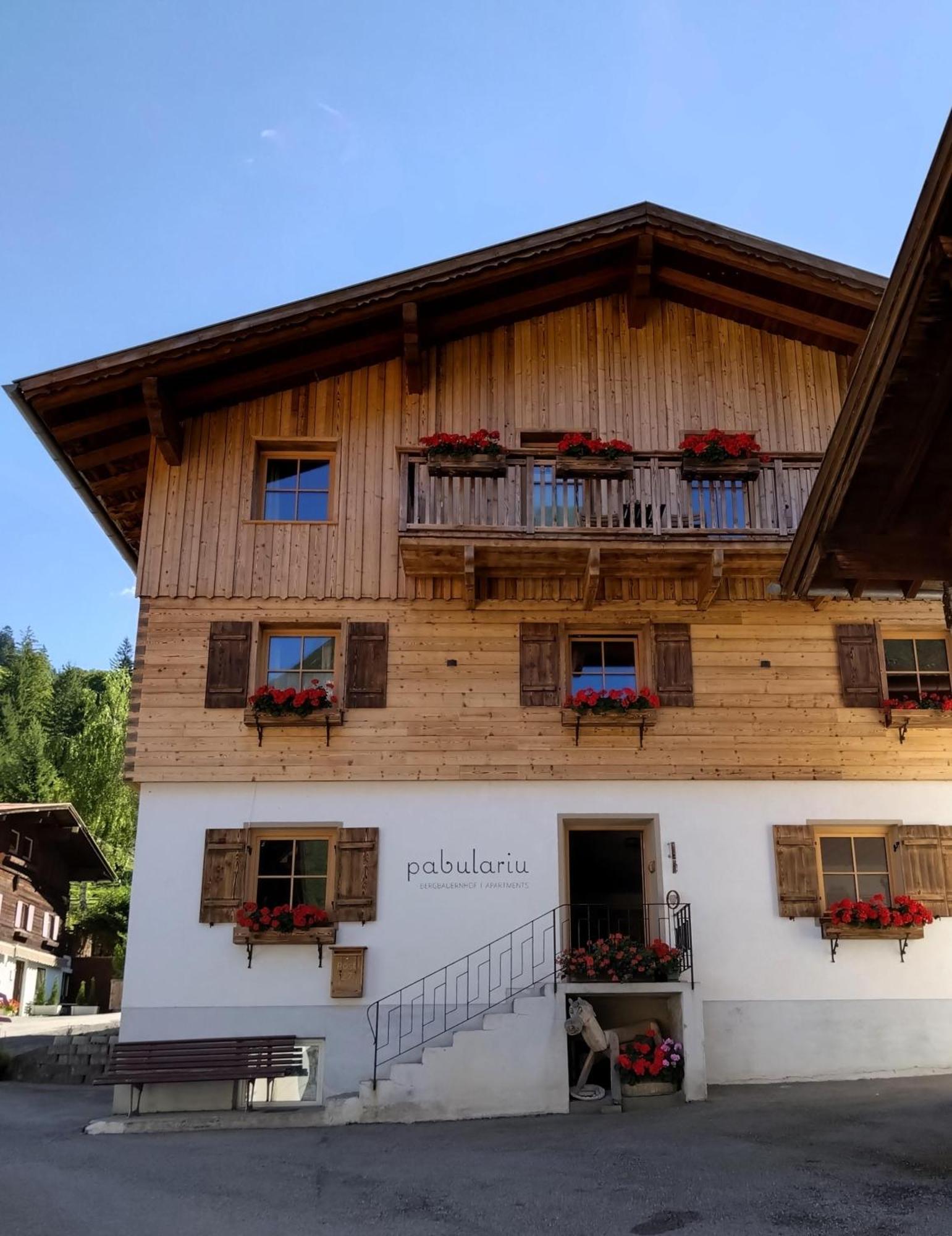 Bergbauernhof Pabulariu Villa Boden Ngoại thất bức ảnh