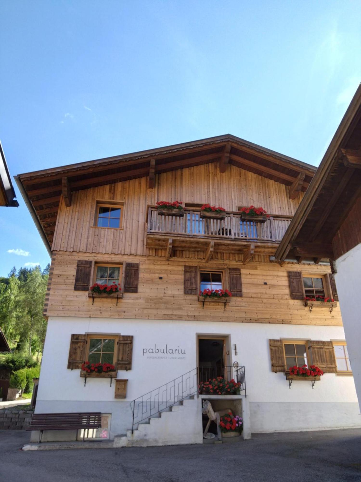 Bergbauernhof Pabulariu Villa Boden Ngoại thất bức ảnh